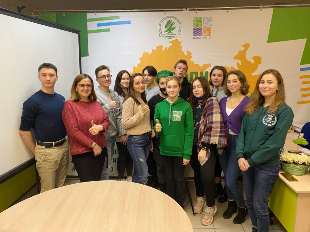Знакомство студентов Казани с программой «Зелёные ВУЗы России»